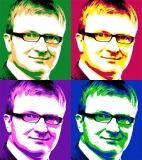 Ihr Portrait im Stil von Andy Warhol