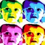 Ihr Portrait im Stil von Andy Warhol