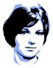 Ihr Portrait im farbigen Retrostil