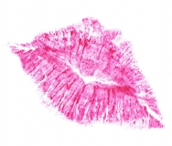 Lippenstiftabdruck