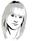 Ihr Portrait im Retrostil - Graustufen